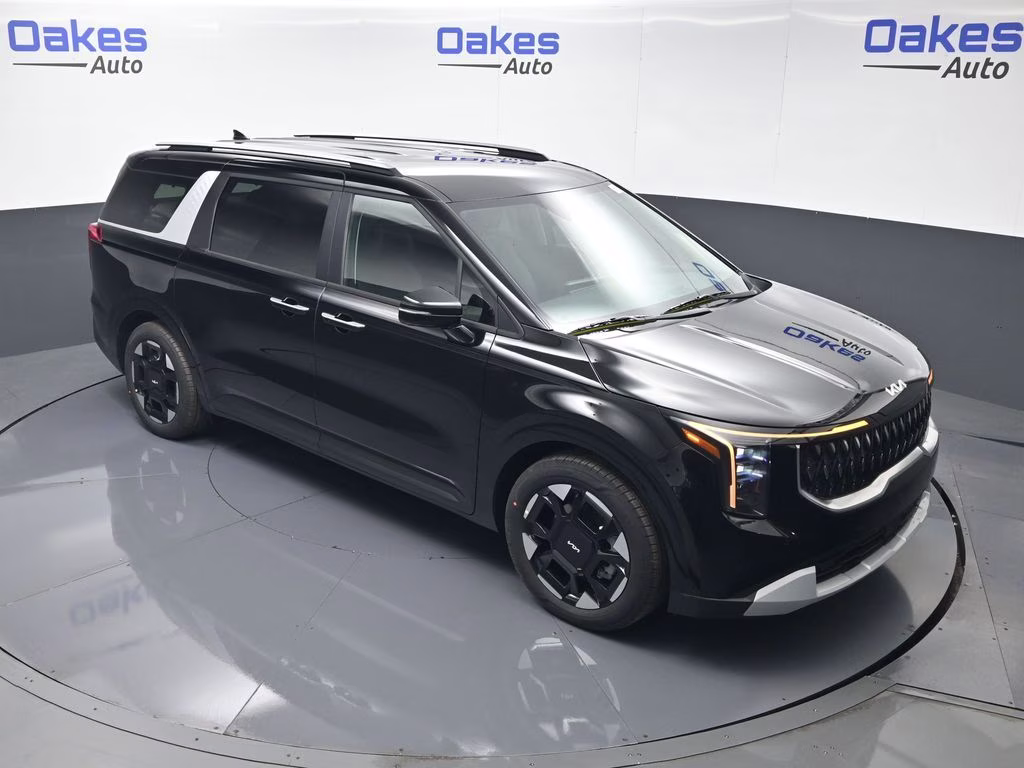 2026 Aurora Black Pearl Kia Carnival EX FWD Van