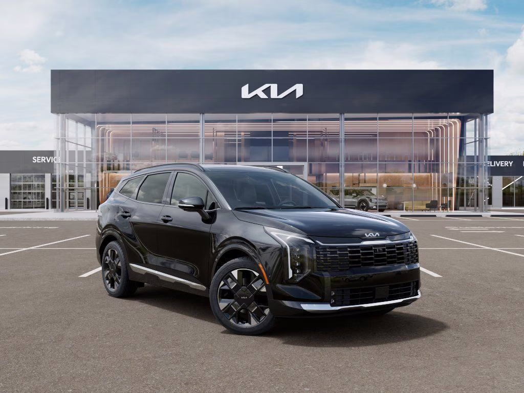 2026 Fusion Black Kia Sportage Hybrid SX-Prestige AWD SUV