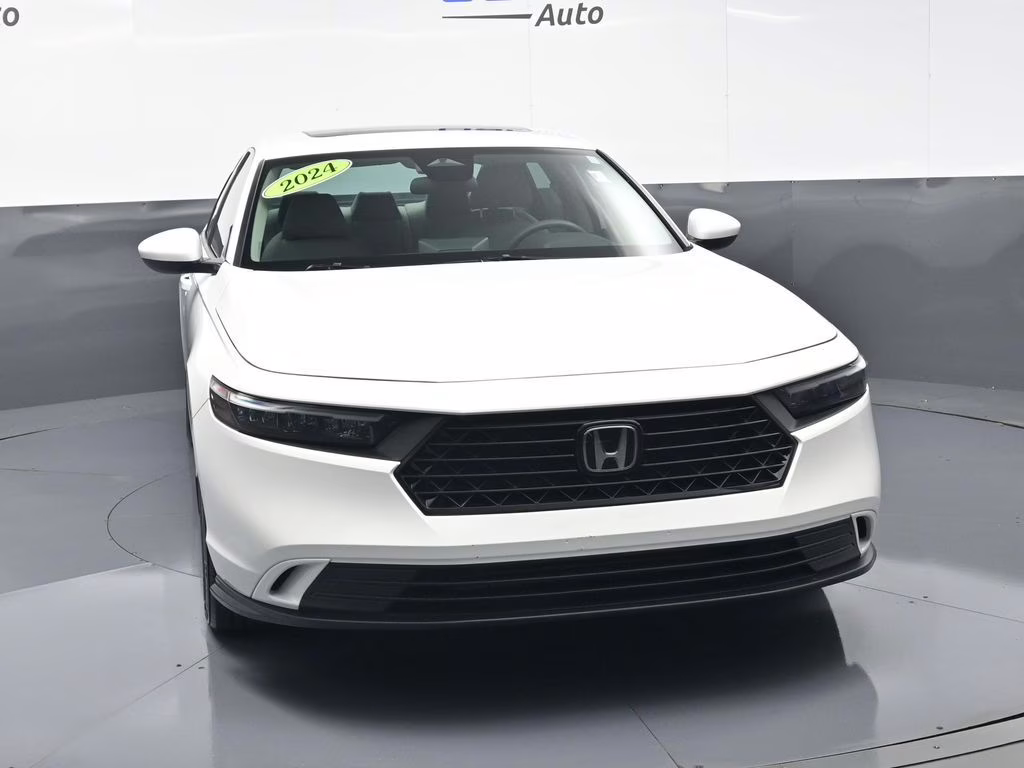 2024 Platinum White Pearl Honda Accord EX FWD Sedan