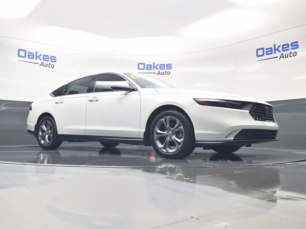 2024 Platinum White Pearl Honda Accord EX FWD Sedan