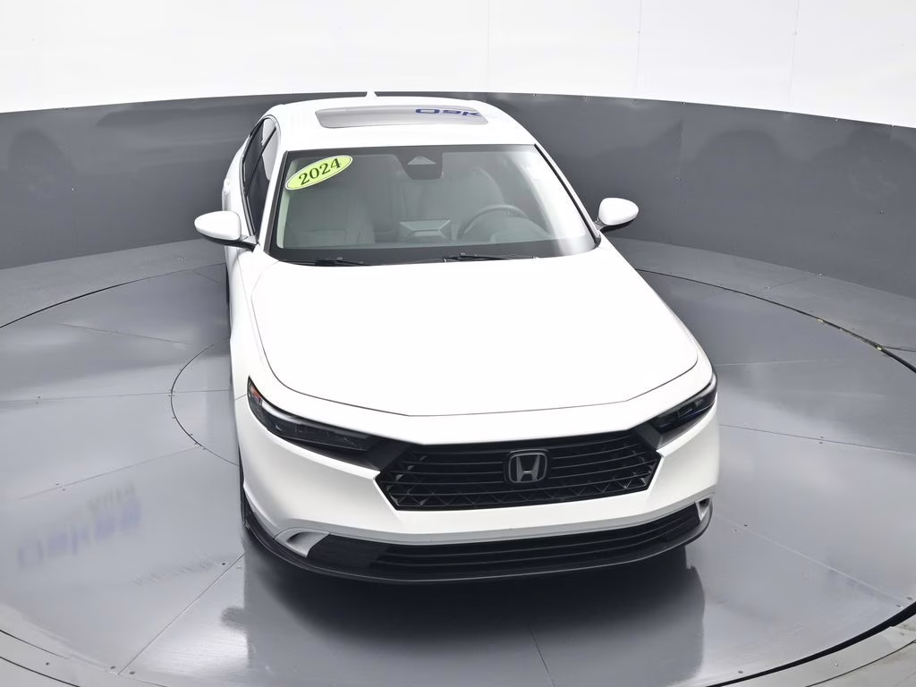 2024 Platinum White Pearl Honda Accord EX FWD Sedan