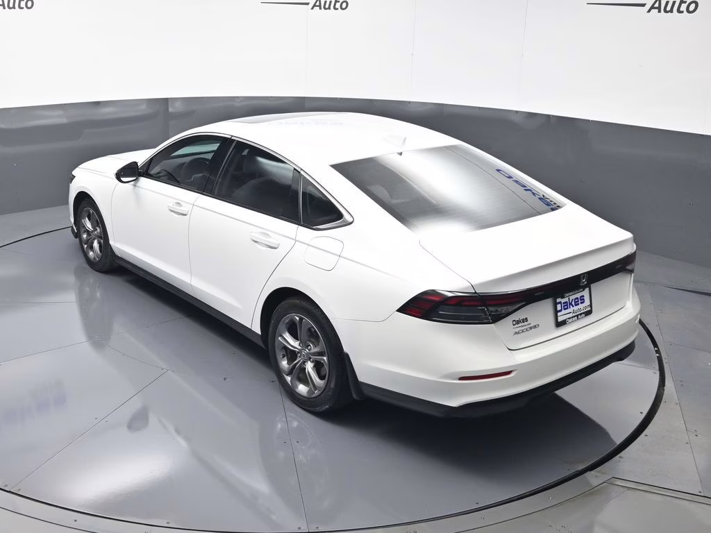 2024 Platinum White Pearl Honda Accord EX FWD Sedan