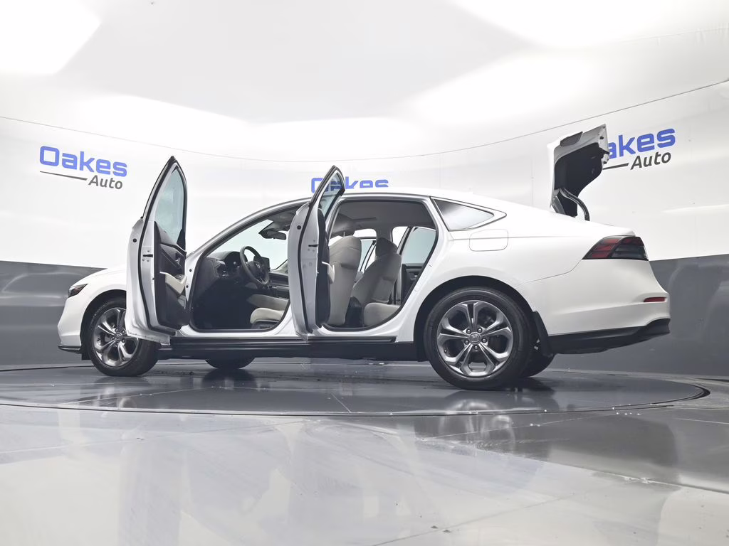 2024 Platinum White Pearl Honda Accord EX FWD Sedan