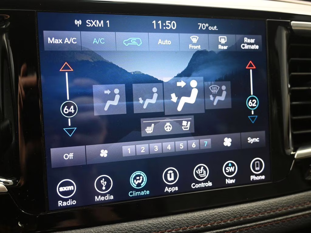 2018 Velvet Red Pearlcoat Chrysler Pacifica Limited FWD Van