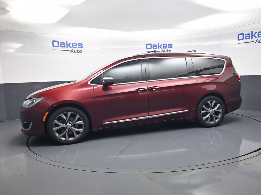 2018 Velvet Red Pearlcoat Chrysler Pacifica Limited FWD Van