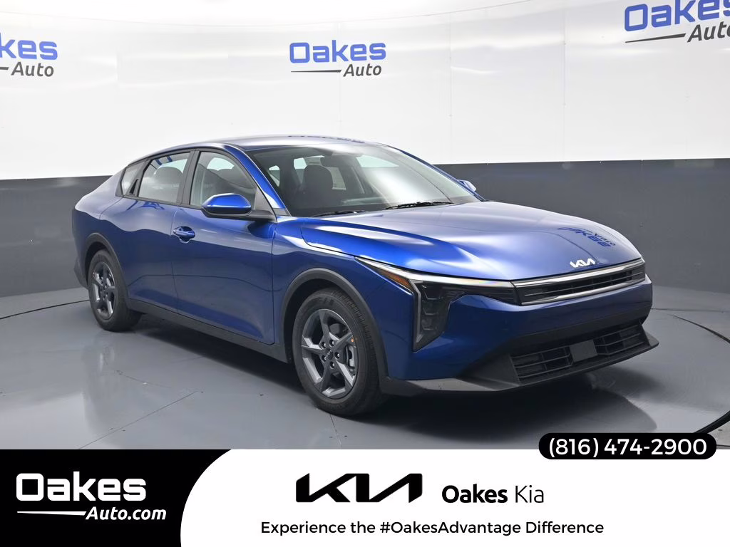 2026 Deep Sea Blue Kia K4 LXS FWD Sedan