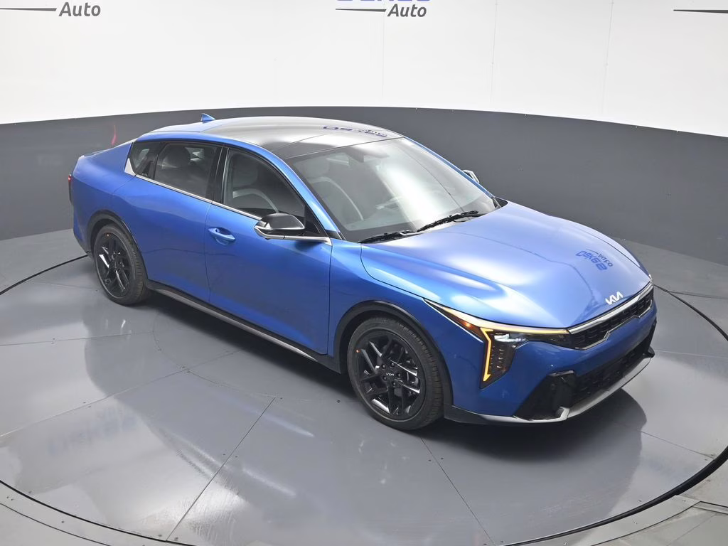 2026 Wave Blue Kia K4 GT-Line Turbo FWD Sedan
