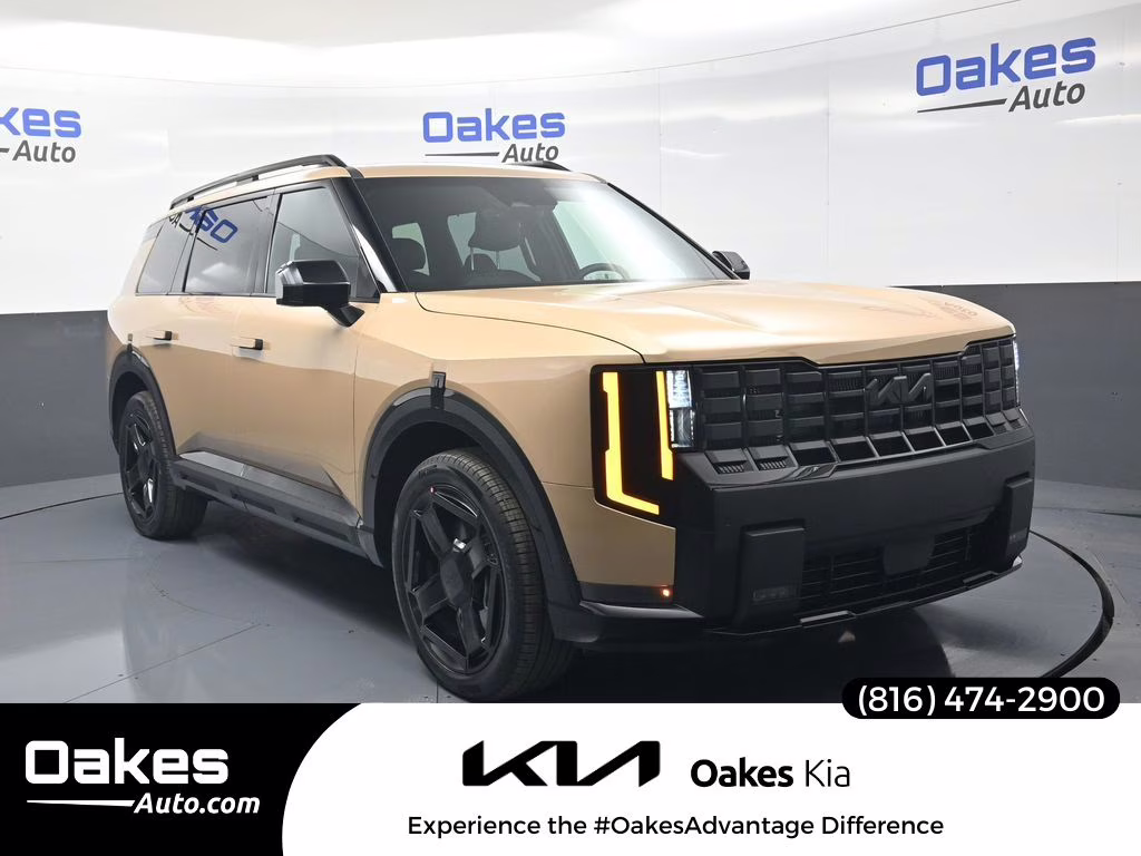 2027 Terrain Brown Kia Telluride X-Line EX AWD SUV