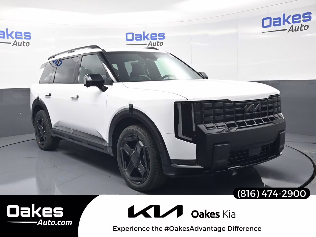 2027 Glacial White Pearl Kia Telluride Hybrid X-Line SX AWD SUV