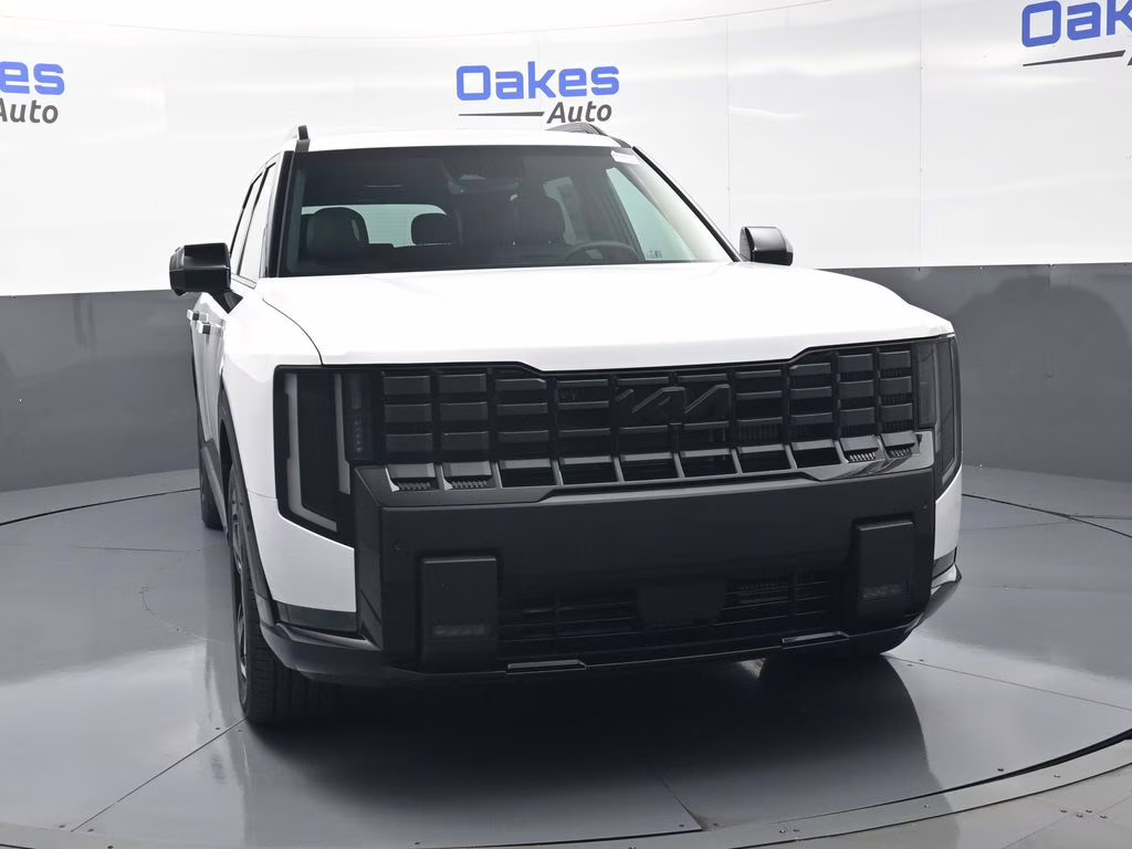 2027 Glacial White Pearl Kia Telluride Hybrid X-Line SX AWD SUV