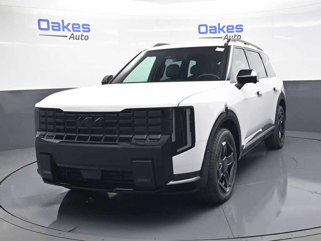 2027 Glacial White Pearl Kia Telluride Hybrid X-Line SX AWD SUV