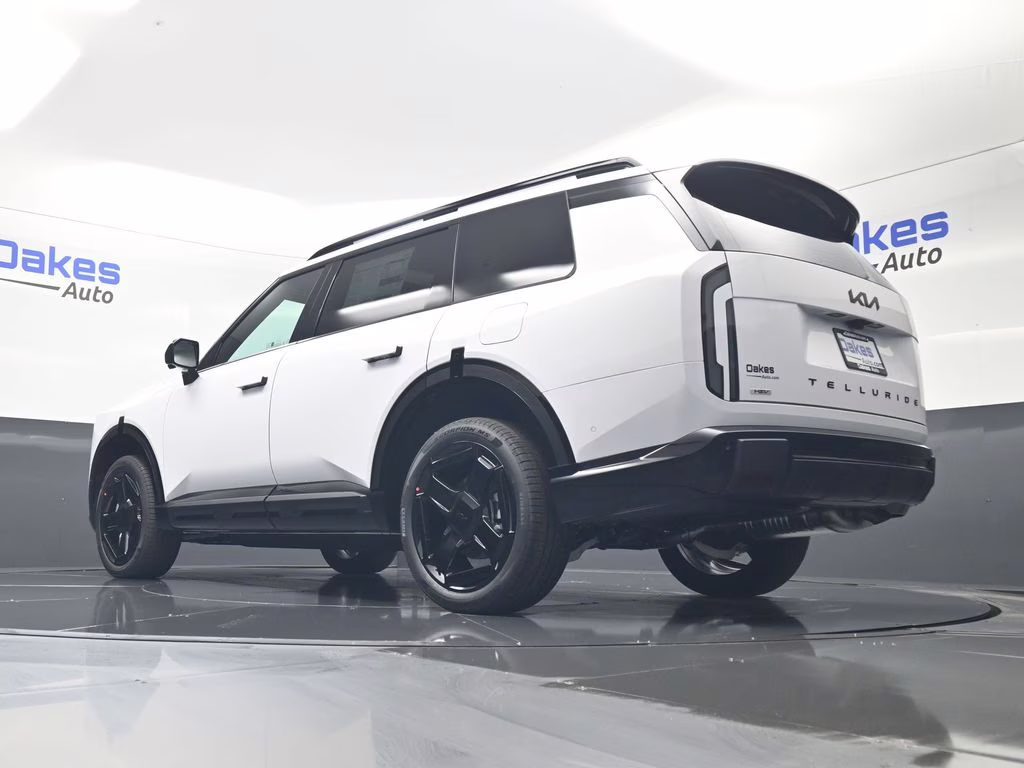 2027 Glacial White Pearl Kia Telluride Hybrid X-Line SX AWD SUV