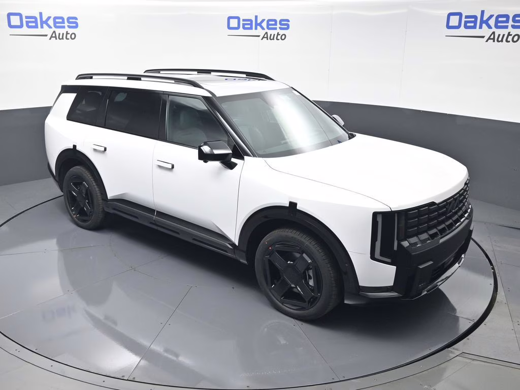 2027 Glacial White Pearl Kia Telluride Hybrid X-Line SX AWD SUV