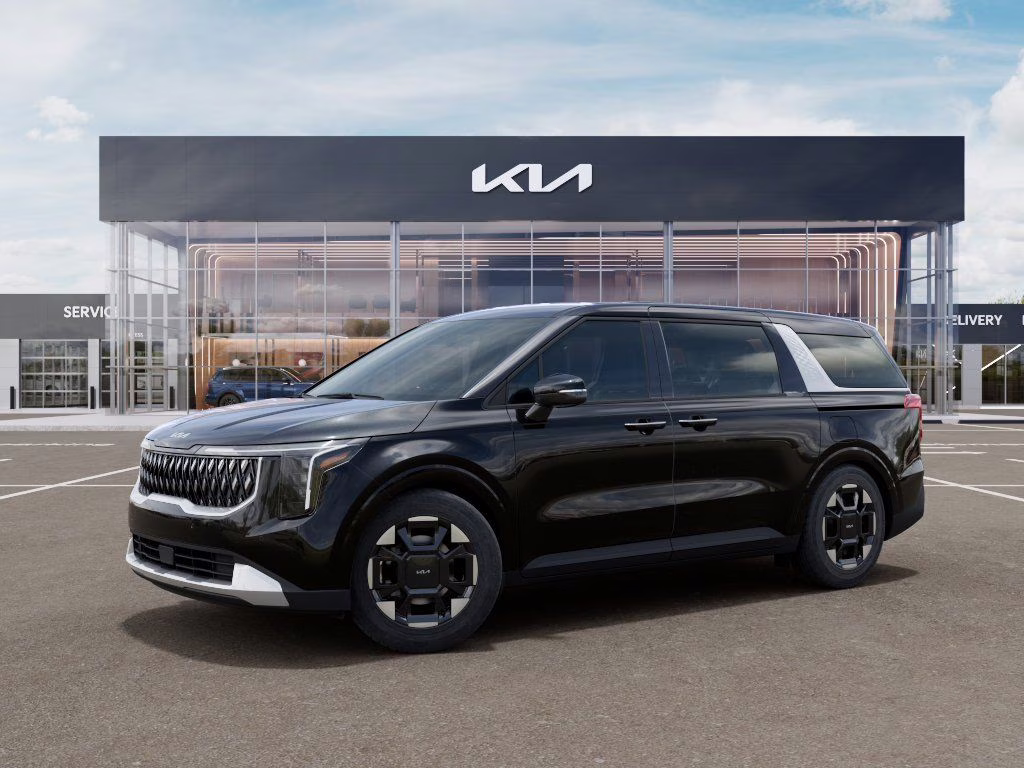 2026 Aurora Black Pearl Kia Carnival EX FWD Van