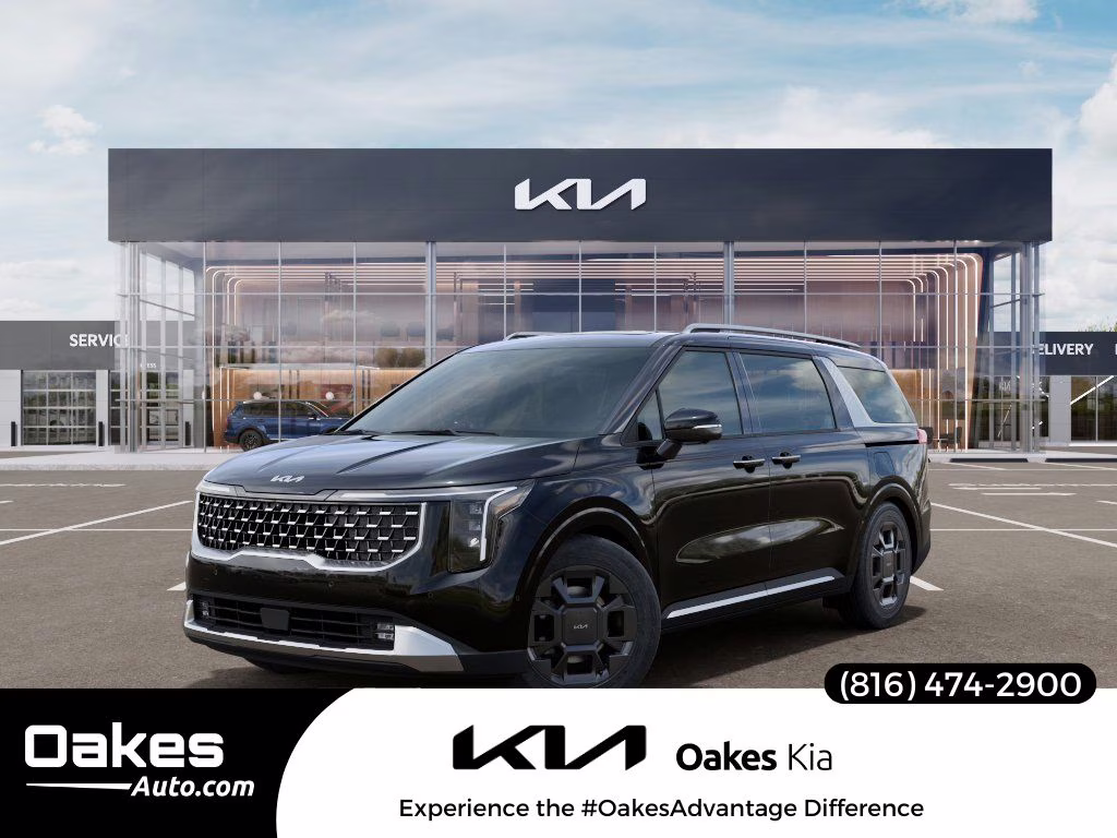 2026 Aurora Black Pearl Kia Carnival SX FWD Van