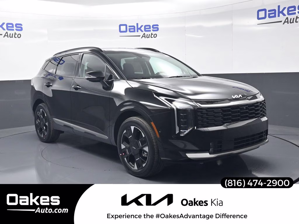 2026 Fusion Black Kia Sportage Hybrid SX-Prestige AWD SUV