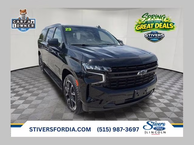 2023 Black Chevrolet Suburban RST 4X4 SUV
