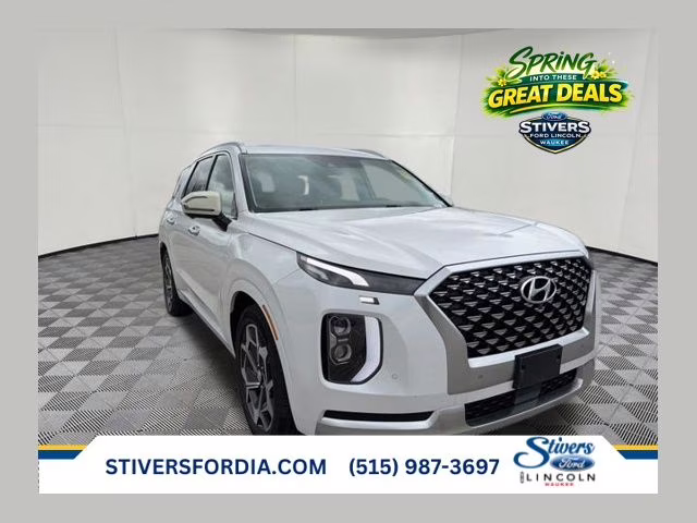 2021 Hyper White Hyundai Palisade Calligraphy AWD SUV