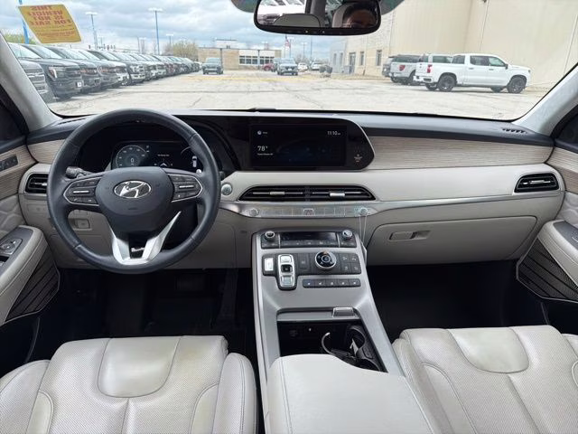 2021 Hyper White Hyundai Palisade Calligraphy AWD SUV