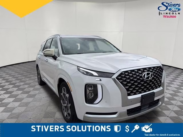 2021 Hyper White Hyundai Palisade Calligraphy AWD SUV