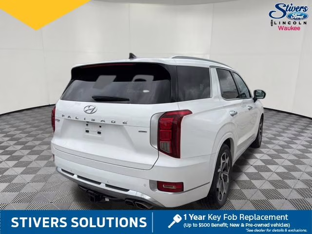 2021 Hyper White Hyundai Palisade Calligraphy AWD SUV