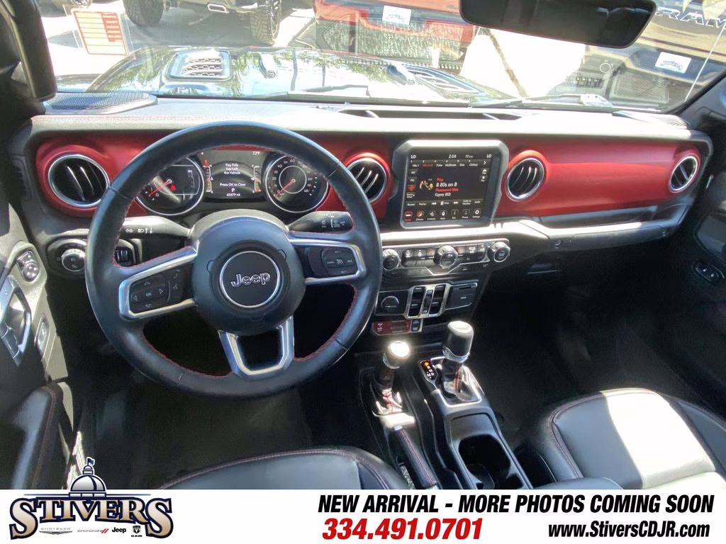 2022 Black Clearcoat Jeep Gladiator Rubicon 4X4 Truck