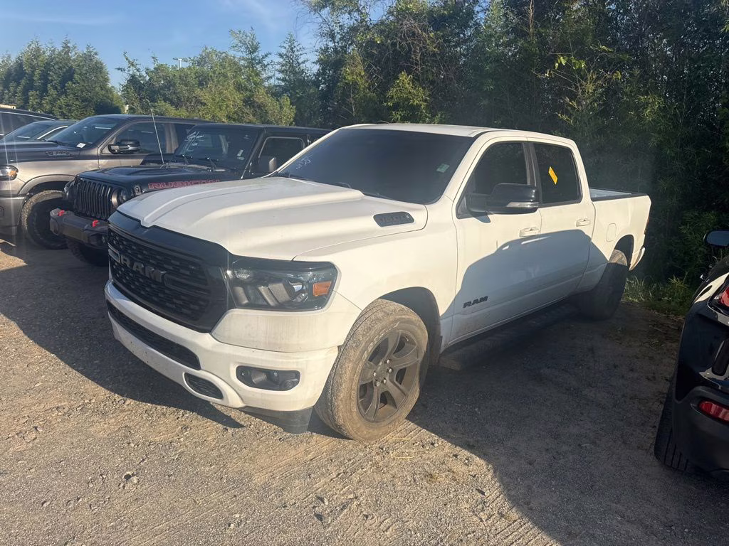 2022 Bright White Clearcoat Ram 1500 Big Horn/Lone Star RWD Truck