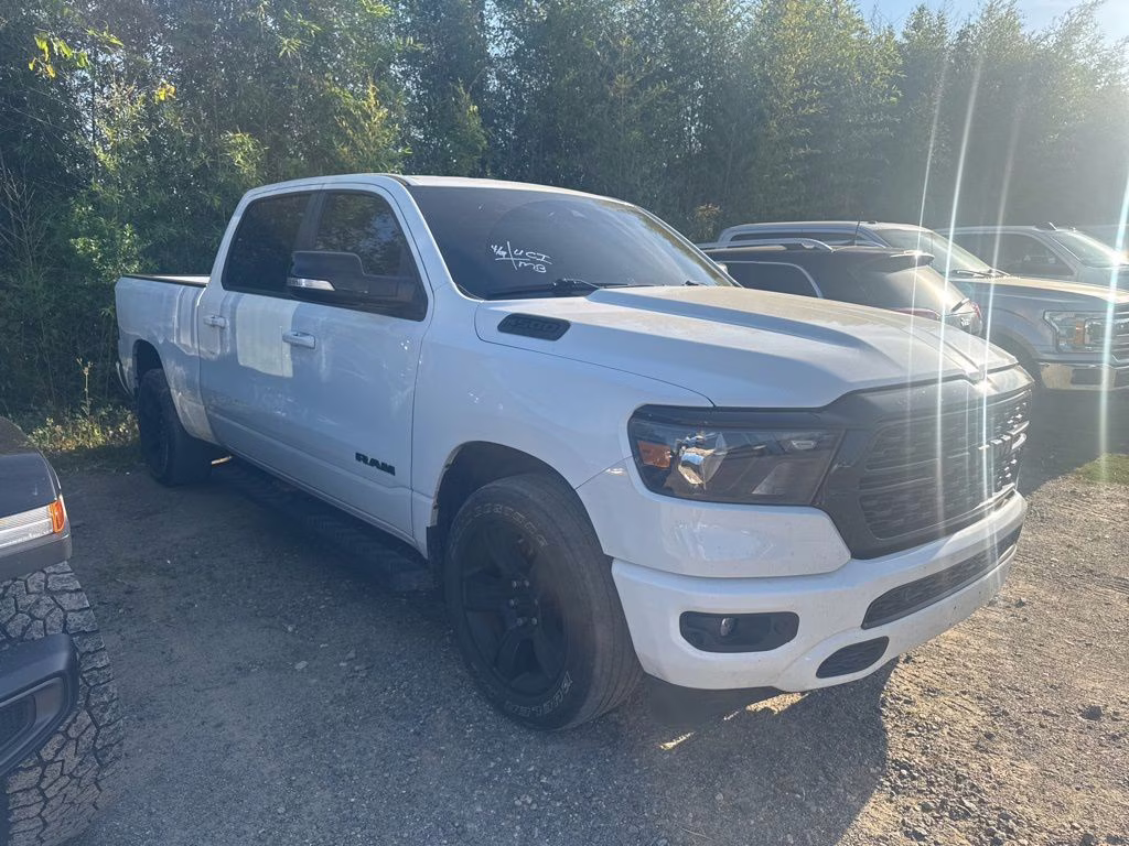 2022 Bright White Clearcoat Ram 1500 Big Horn/Lone Star RWD Truck