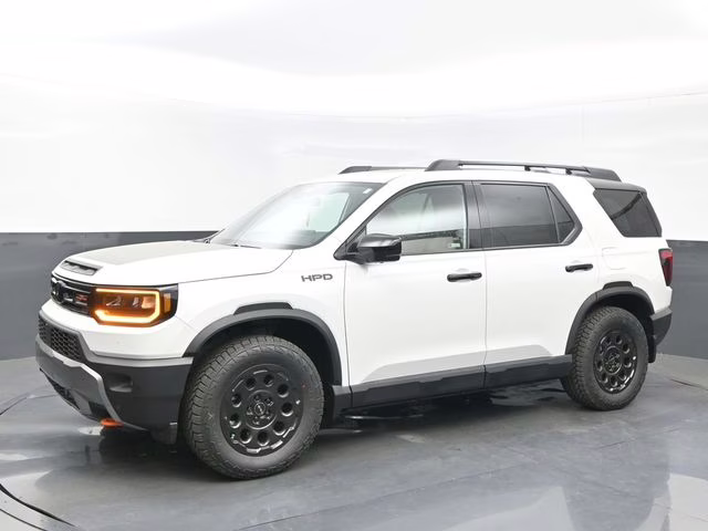 2026 Platinum White Pearl Honda Passport TrailSport Elite Blackout AWD SUV