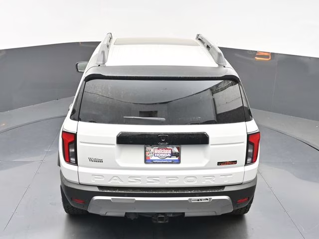 2026 Platinum White Pearl Honda Passport TrailSport Elite Blackout AWD SUV