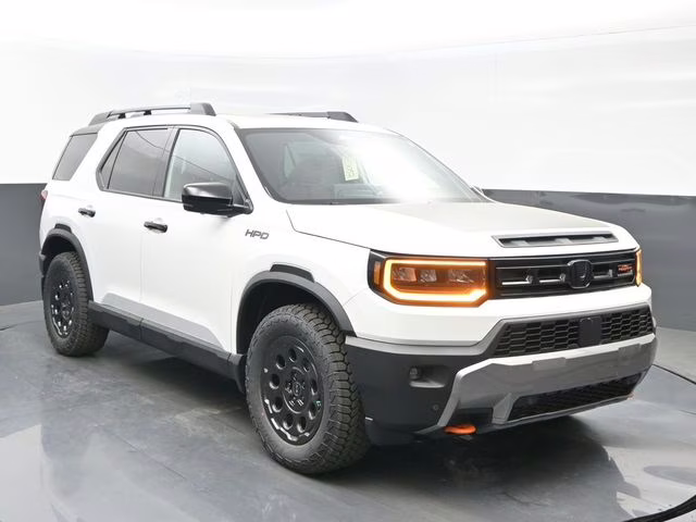 2026 Platinum White Pearl Honda Passport TrailSport Elite Blackout AWD SUV