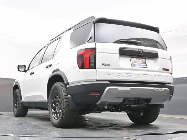 2026 Platinum White Pearl Honda Passport TrailSport Elite Blackout AWD SUV