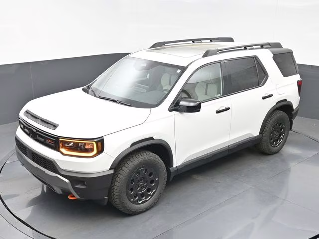 2026 Platinum White Pearl Honda Passport TrailSport Elite Blackout AWD SUV