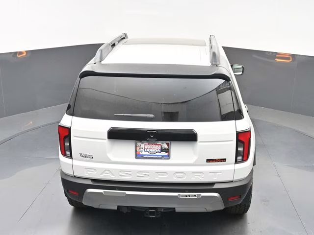 2026 Platinum White Pearl Honda Passport TrailSport Elite Blackout AWD SUV