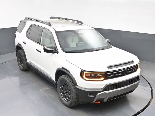 2026 Platinum White Pearl Honda Passport TrailSport Elite Blackout AWD SUV