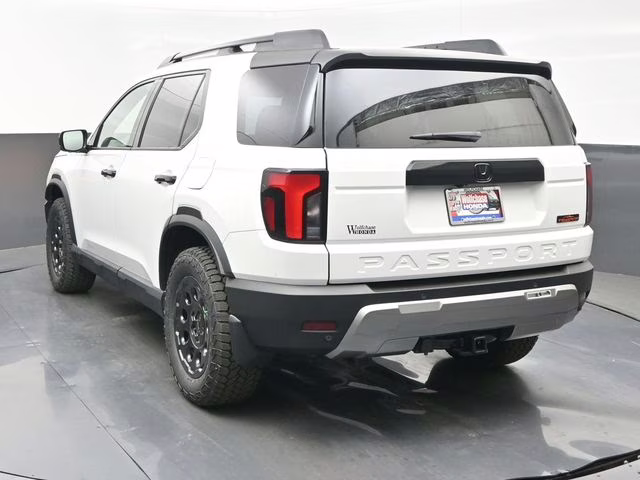 2026 Platinum White Pearl Honda Passport TrailSport Elite Blackout AWD SUV