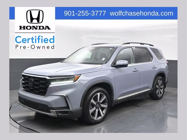 2024 Sonic Gray Pearl Honda Pilot Touring AWD SUV