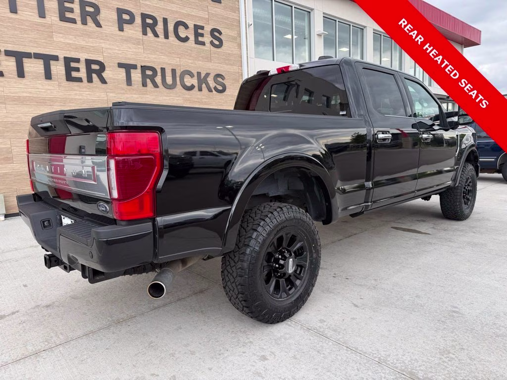 2022 Black Metallic Ford Super Duty F-250 SRW Platinum 4X4 Truck