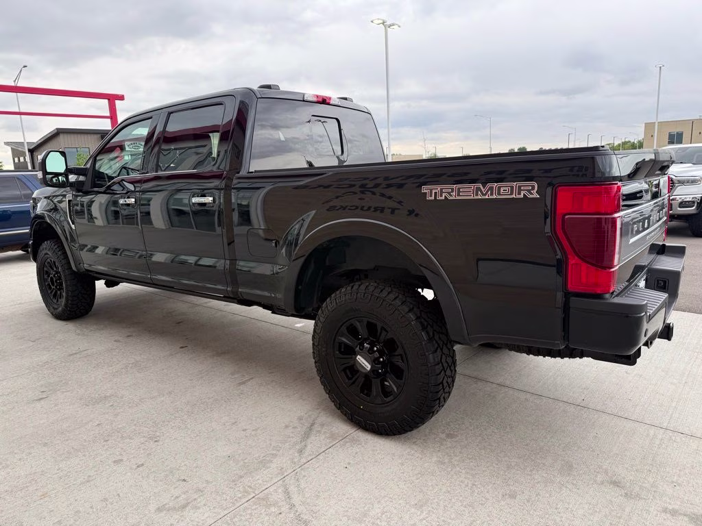 2022 Black Metallic Ford Super Duty F-250 SRW Platinum 4X4 Truck
