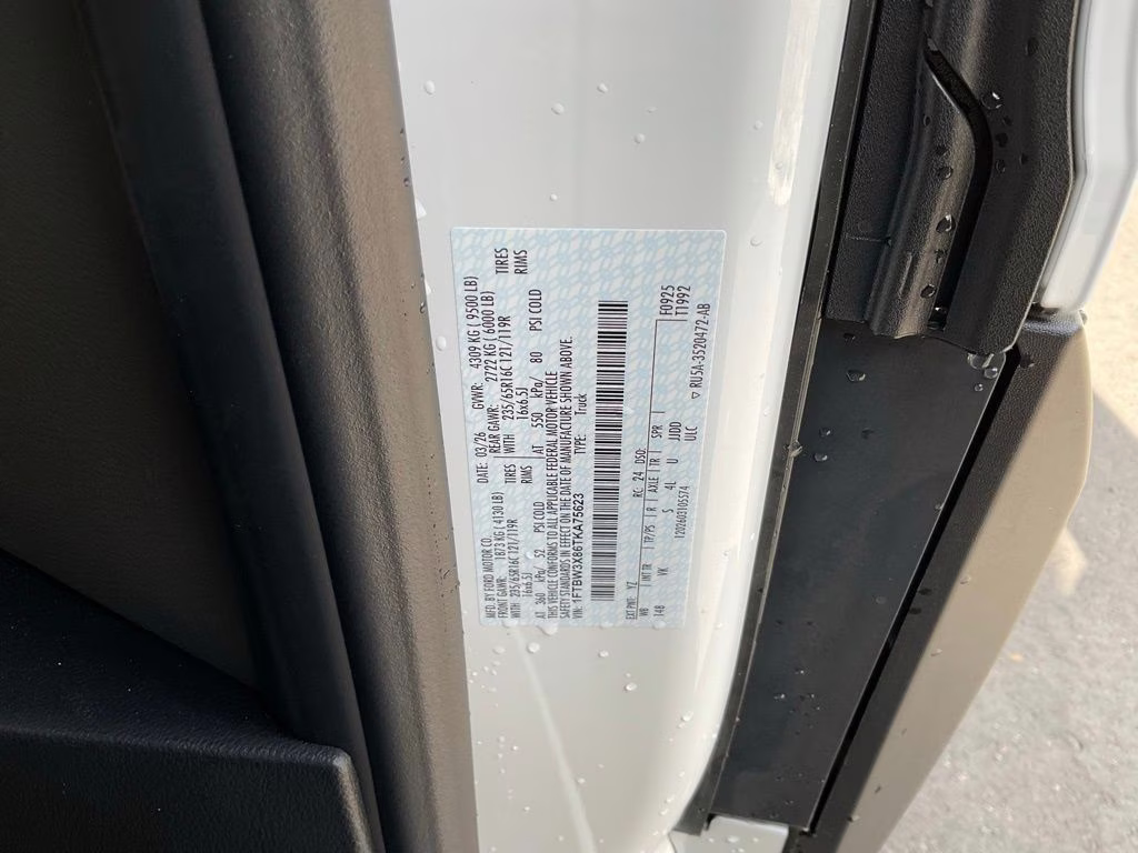 2026 Oxford White Ford Transit-350 Base RWD Van