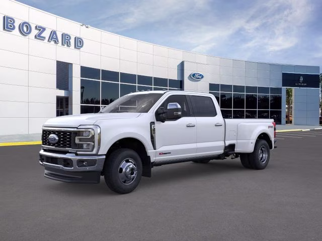 2026 Star White Metallic Tri-Coat Ford Super Duty F-350 DRW Lariat DRW 4X4 Truck