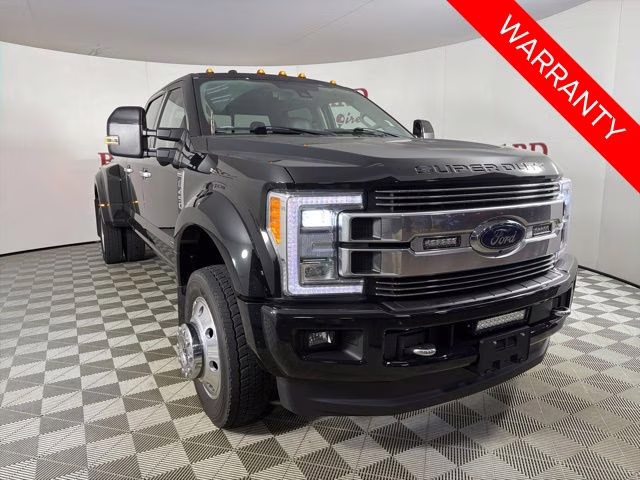 2018 Shadow Black Ford Super Duty F-450 DRW Limited 4X4 Truck