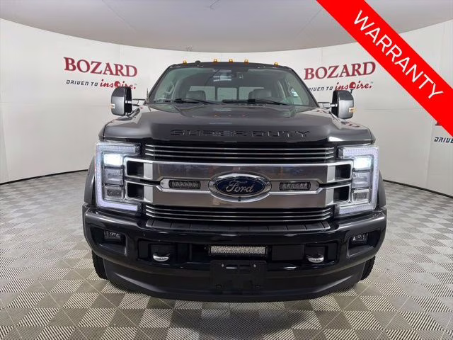 2018 Shadow Black Ford Super Duty F-450 DRW Limited 4X4 Truck