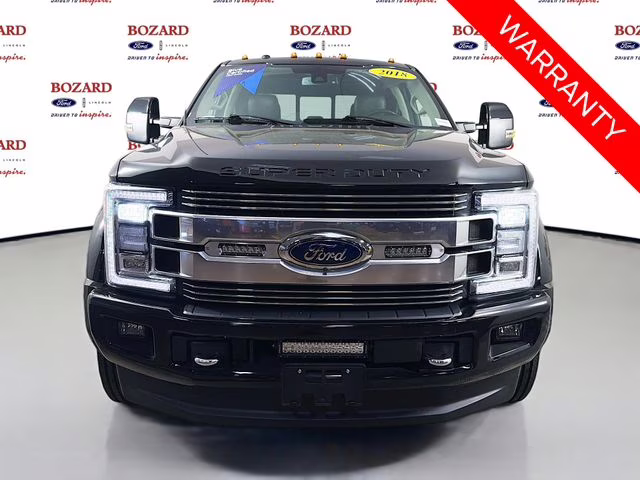 2018 Shadow Black Ford Super Duty F-450 DRW Limited 4X4 Truck