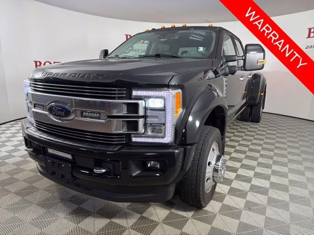 2018 Shadow Black Ford Super Duty F-450 DRW Limited 4X4 Truck
