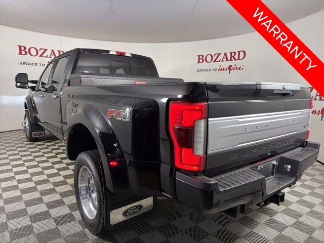 2018 Shadow Black Ford Super Duty F-450 DRW Limited 4X4 Truck