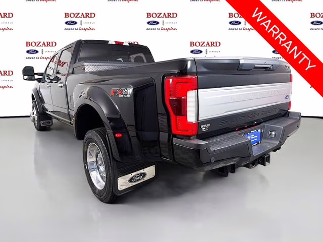 2018 Shadow Black Ford Super Duty F-450 DRW Limited 4X4 Truck