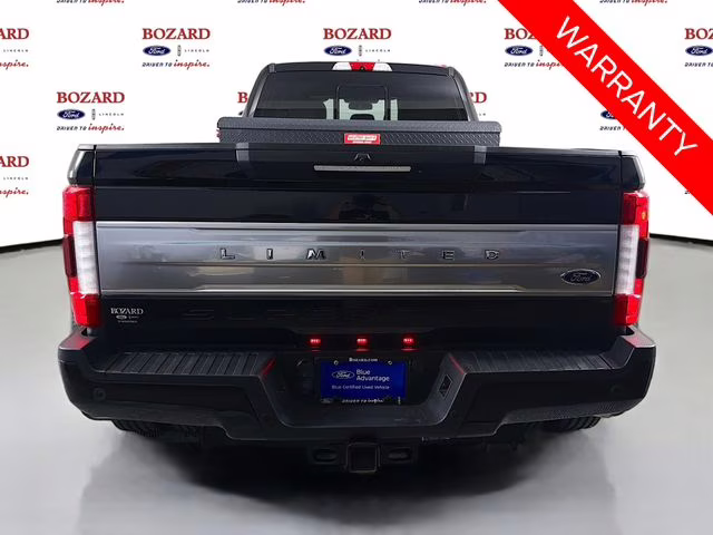 2018 Shadow Black Ford Super Duty F-450 DRW Limited 4X4 Truck