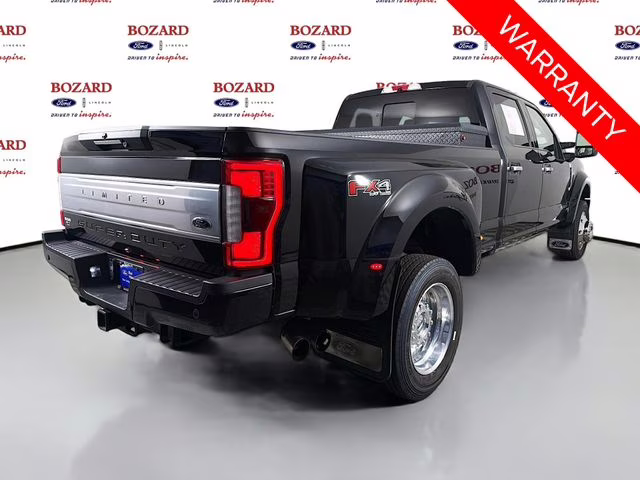 2018 Shadow Black Ford Super Duty F-450 DRW Limited 4X4 Truck