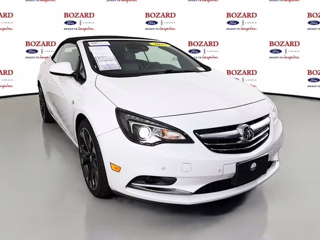 2018 Summit White Buick Cascada Premium FWD Convertible
